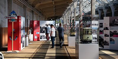 Zeitinseln der Ausstellung Am Steinberg Foto: Brigitte Männel