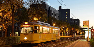 GT6 2501 an der (H) Redinghovenstraße Foto: Alexander Schmitz