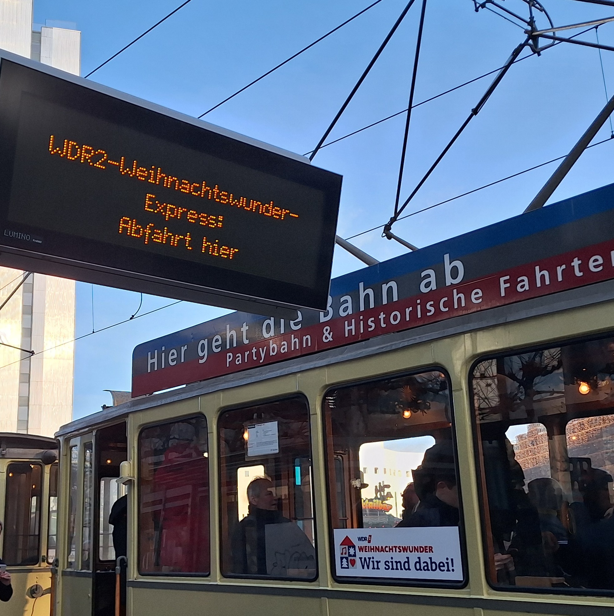 Spendenaktion zum WDR2 Weihnachtswunder 2023